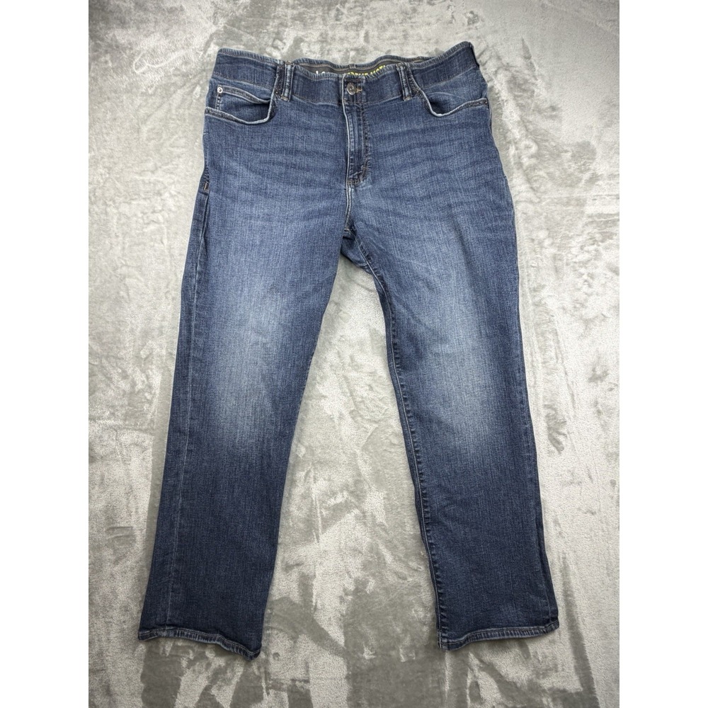 Lee Extreme Motion Jeans Mens 40X30 Tag 40x32 Straight Fit Tapered Leg Stretch